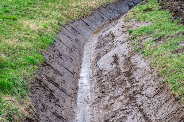 Drainage Ditch Repair in Poughkeepsie