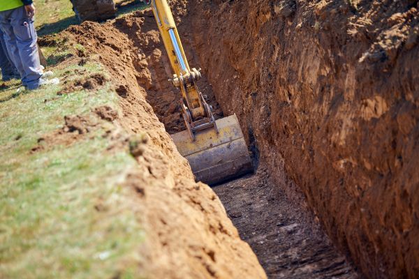 Utility Trenching in Poughkeepsie